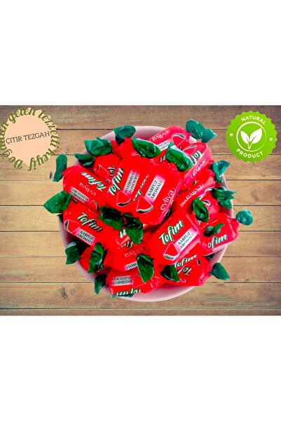 Evliya Şekerleme Karpuzlu Şeker Tofim Yumuşak Bayram Şekeri 500 gr ( Karpuz Aromalı)