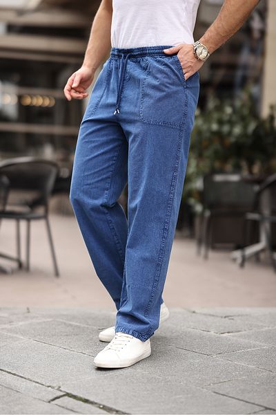 Minharir Men's Summer Linen Trousers
