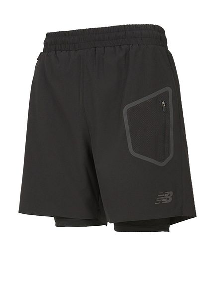 New Balance Μαύρο ανδρικό μαγιό Lifestyle MNS1448-BK