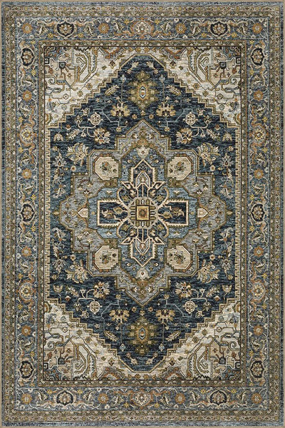 Rugs Modern Halı Vintage διακοσμητικό χαλί με πολύχρωμα παραδοσιακά μοτίβα με...