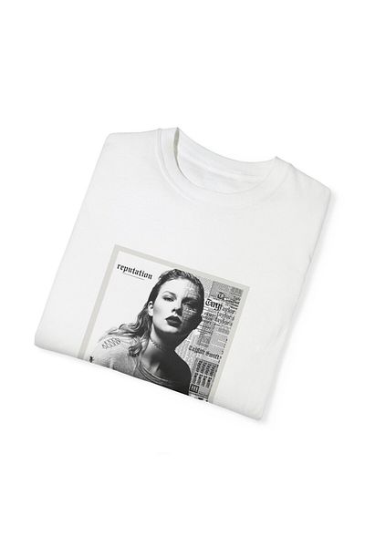 Hilosh Tricou unisex pentru copii Taylor Swift Reputation - Copertă album imprimată HC04
