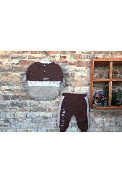 Jikko Baby Brave Little Jikko 2li Yağmurluk Unisex 6 - 12 - 18 Aylık Bebek Ta...
