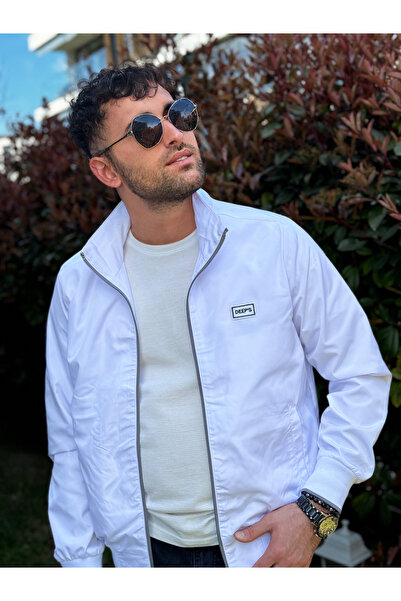 deeps Erkek yazlık mont beyaz