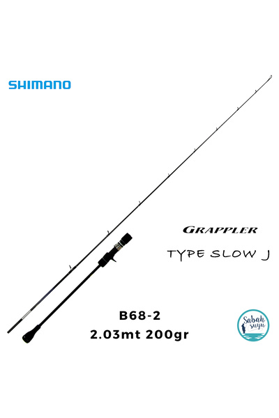 Shimano Grappler Type Slow J B68-2 2.03mt 200gr (S2P) Tetikli Slow Jigging Kamış