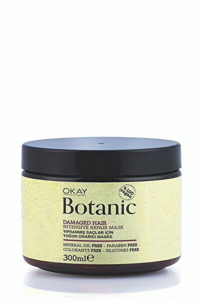 OKAYPROFESSIONNEL BOTANIC Botanic Yıpranmış Saçlar Için Yoğun Onarıcı Maske 3...