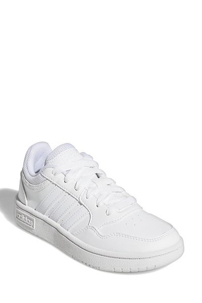 adidas Hoops 3.0 K White Boy's Sneaker