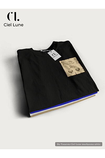 NEVERMIND Unisex Γυναικεία Ανδρική Αντίκα Αιγυπτιακή μπλούζα με στάμπα ειδικο...