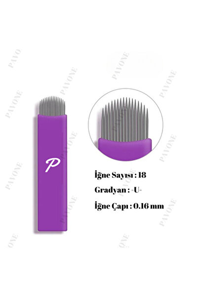Pavone Profesyonel 0.16 Mm Ultra Ince Microblading Iğnesi - Kaş Tasarım Yeni ...