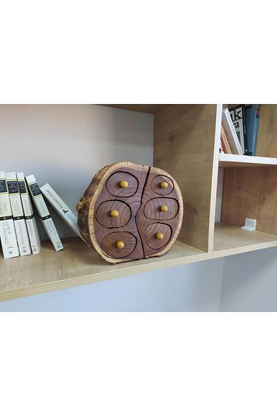 Ahşap BILLET JEWELRY BOX