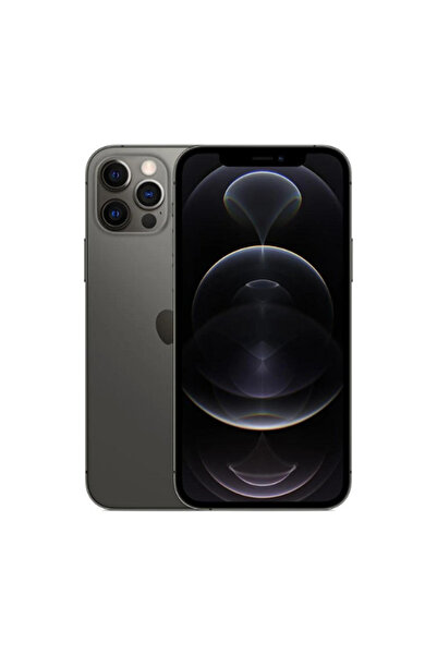 Apple Yenilenmiş iPhone 12 Pro Max 128 GB Siyah Cep Telefonu (12 Ay Garantili...