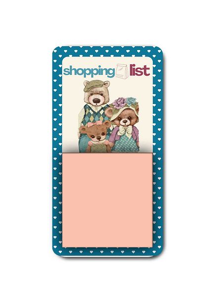 HRS Magnet - Notepad Refrigerator Magnet Note Holder Magnet