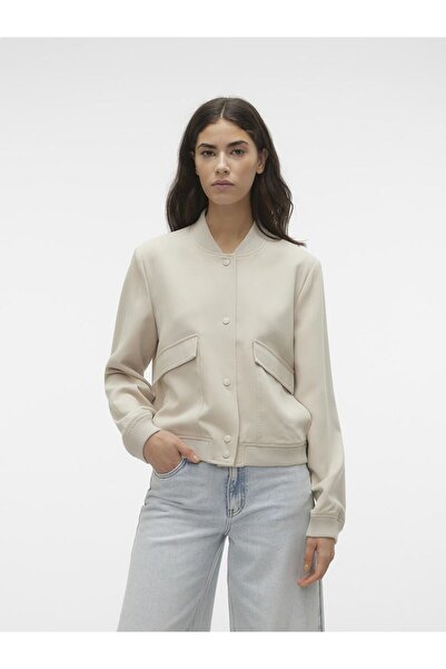 Vero Moda Γυναικείο Μπουφάν Bomber 10307303 Μπεζ