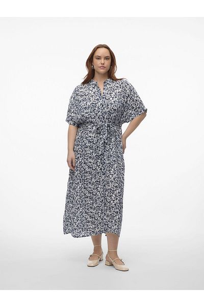 Veromoda Curve Kleid VMMENNY Langes Kleid