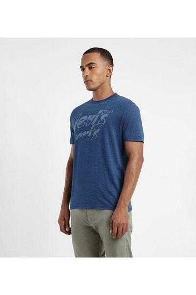 Levi's LE SS TEE Men's Dark Blue T-Shirt