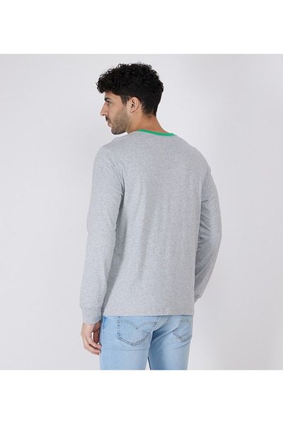 Levi's LE LS TEE Erkek Gri T-Shirt