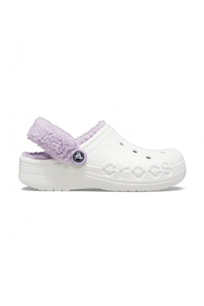 Crocs Baya Lined Fuzz Strap Clog