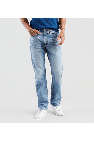 Levi's LE 505 REGULAR STRAIGHT Men's Blue Jeans