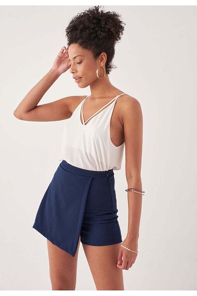 Herita Skort mit hoher Taille