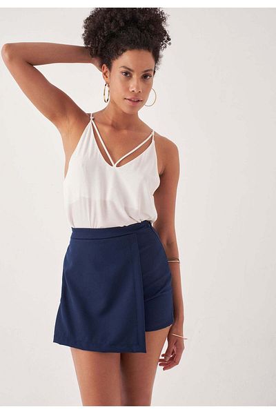 Herita Skort mit hoher Taille