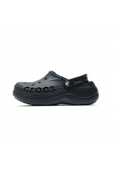 Crocs Baya Platform Lined Clog