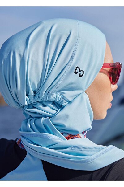 Mayovera Hijab Sea Bone- Μπλε