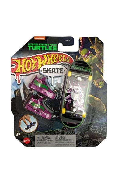 HOT WHEELS Parmak Kaykay Donatello HMY18 HVK35 Lisanslı Ürün