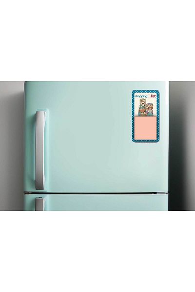 HRS Magnet - Notepad Refrigerator Magnet Note Holder Magnet