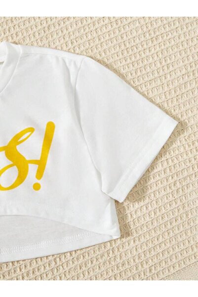 Machetta Παιδικά Yes Printed Dress & Crop T-shirt Συνδυασμός