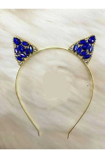 skycott Cat Ear Crown Catarama Culoare Albastru