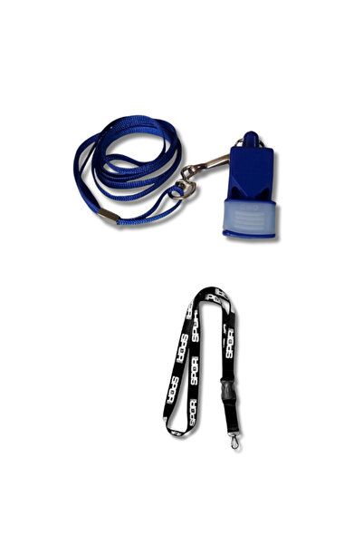 Spor ve Yaşam Düdük Askı Ipi + Povit Ipli Düdük Hakem Düdüğü, Antrenör Düdüğü...