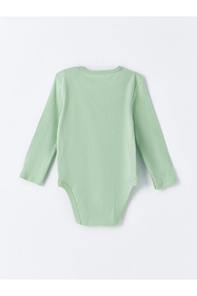 LC Waikiki LCW környakú, nyomott hosszú ujjú kapcsos test kisfiúnak - 3 darabos készlet