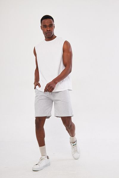 pandy Unisex γκρι σορτς 3 τεμαχίων