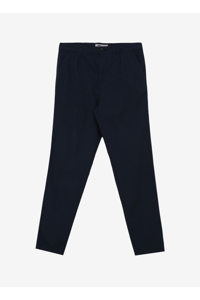 Lee Cooper Regular Waist Regular Fit Navy Blue Men's Chino Pants 242 LCM221005 ZARSE DARK BLUE