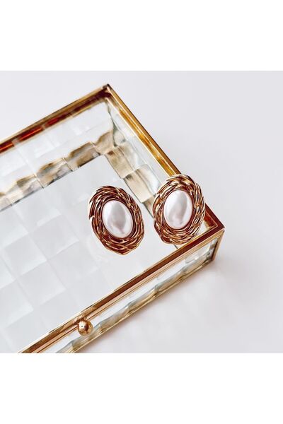 Boise Atelier Vlad Steel Earring | Çelik Küpe