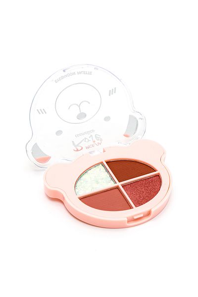 Roesıa Rose Cosmetics Rose Bear - 4-Piece Eyeshadow Set