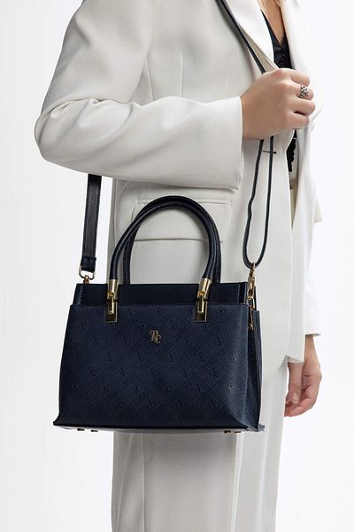 Tamer Tanca Women's Vegan Navy Blue Arm Bag