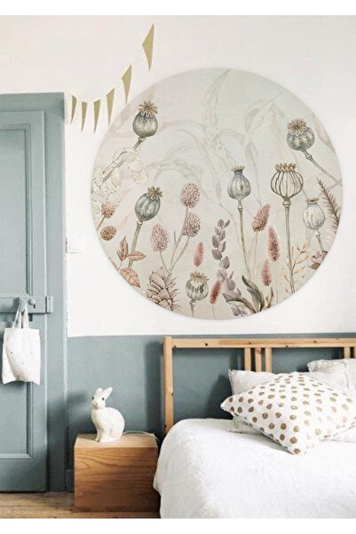 WALLHUMAN Boho - Bohem Tarzında Daire Duvar Sticker