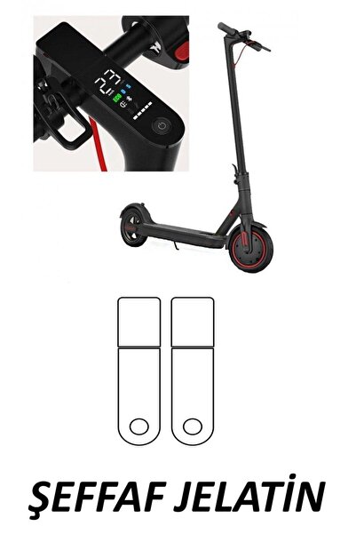 ROVA Mi Pro 2 Elektrikli Scooter Uyumlu Ön Şeffaf Ultra koruyucu Nano Jelatin