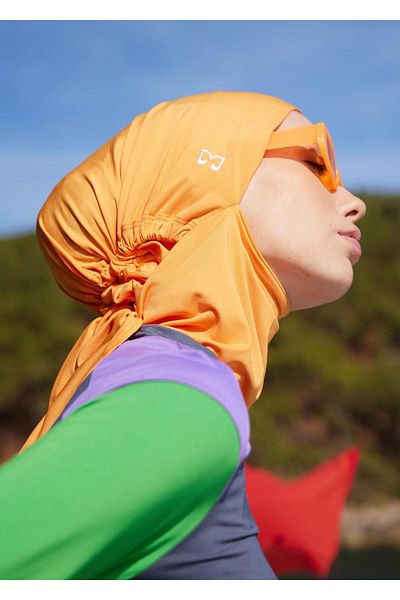 Mayovera Hijab Bonnet- Orange