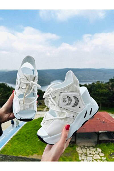 Lady High Sole Women's Sports Sandals Wedge Heeled Shoes