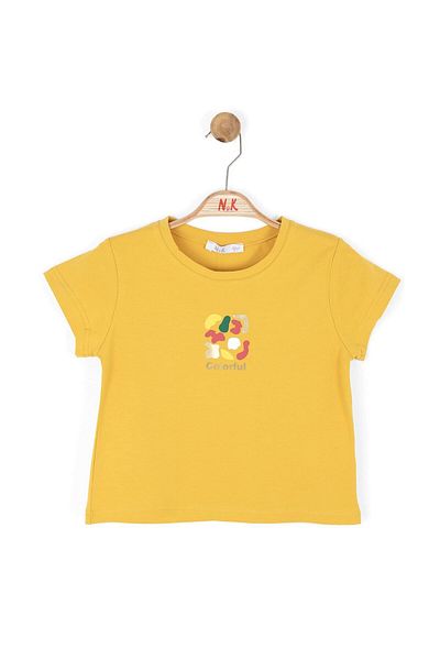 nk kids Πολύχρωμο T-Shirt Κίτρινο 36439