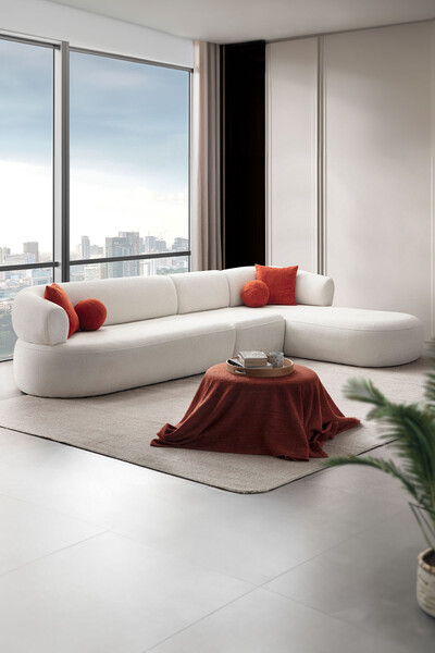 Eymense Roma Piyonlu Köşe Koltuk Sağ Köşe