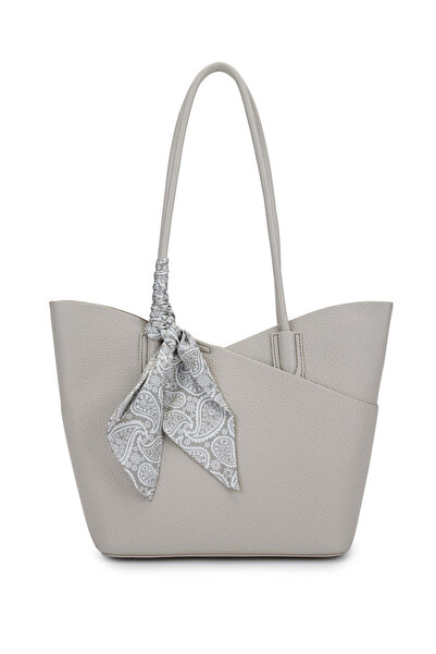 Tamer Tanca Women's Vegan Beige Handbag