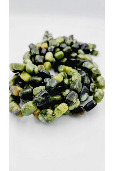 Yüksel Boncuk 10x14 mm Jade Stone Natural Stone String