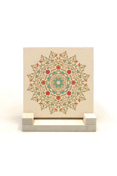 Sadrazam Επιτραπέζια Φυσική Πέτρα με σχέδιο Rumi - 10x10 Kd-89