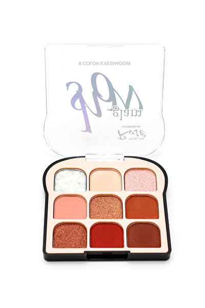 Roesıa Rose Cosmetics Rose Show Glam 9'lu Göz Farı