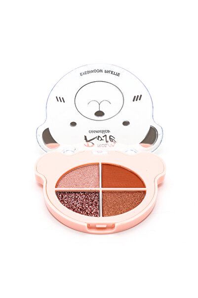Roesıa Rose Cosmetics Rose Bear 4'lü Göz Farı