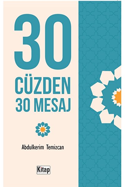 Kitap Dünyası 30 Cüzden 30 Mesaj