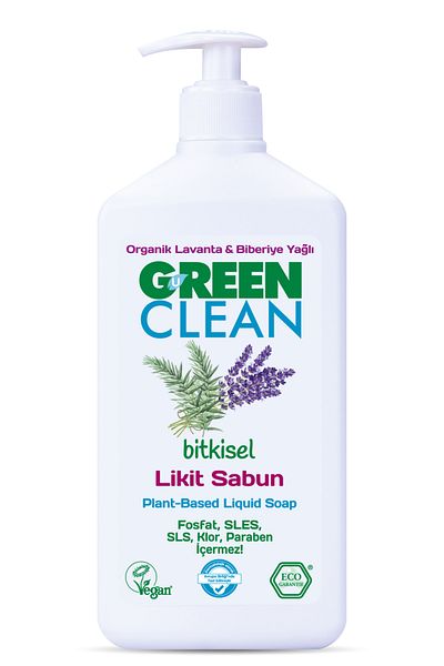 U Green Clean 500 ml Lavender and Rosemary Oil Organic Liquid Soap