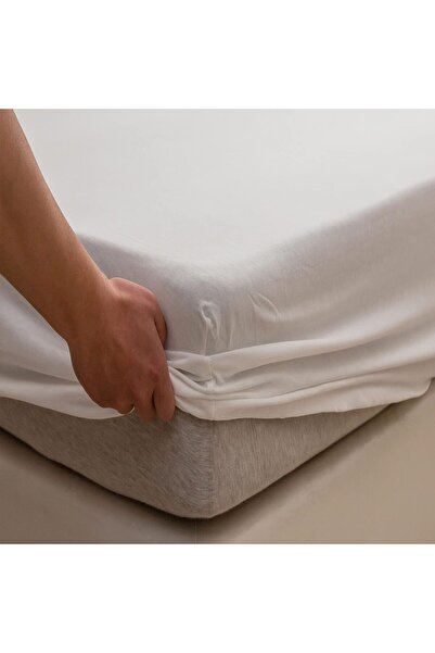 İzgi Concept Ranforce Fitted Sheet Cotton Fitted Sheet + 25CM Depth Size and Color Options Single / Double